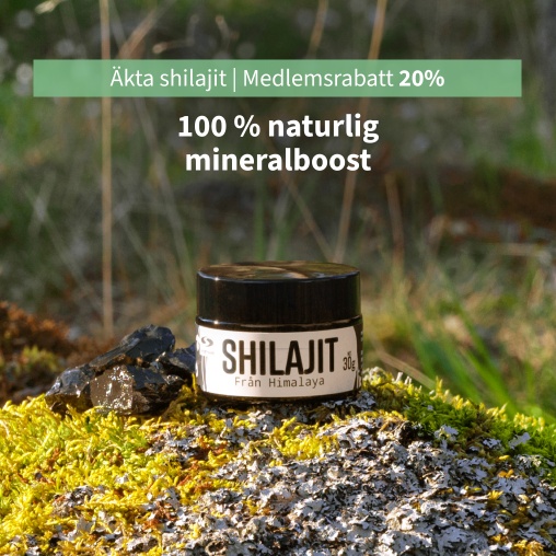 Nyhet! Healthwell Shilajit – 20 % för medlemmar